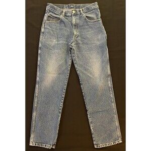 Basic Editions Mens Jeans 34x32 Blue Denim Regular Straight Leg 100% Cotton Vtg